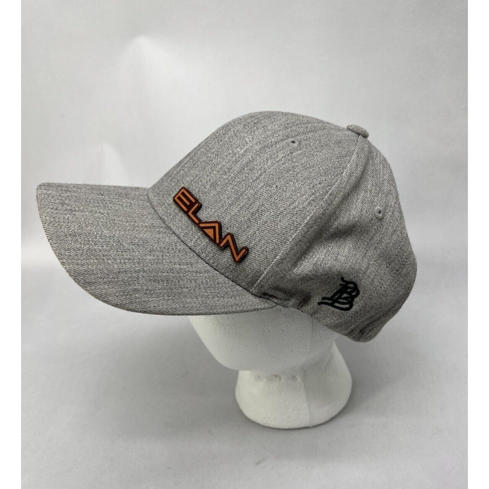 Branded Bills Heathered Gray Elan Hat FlexFit L-XL Baseball Cap - Picture 2 of 4